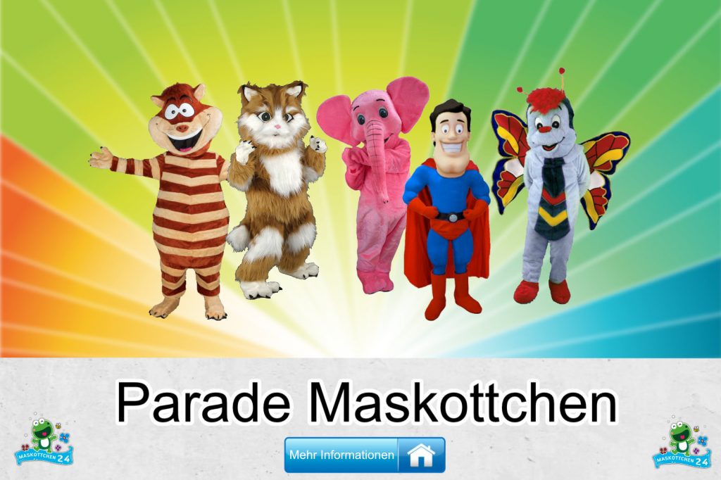 Parade Kostüme Maskottchen Herstellung Firma günstig kaufen