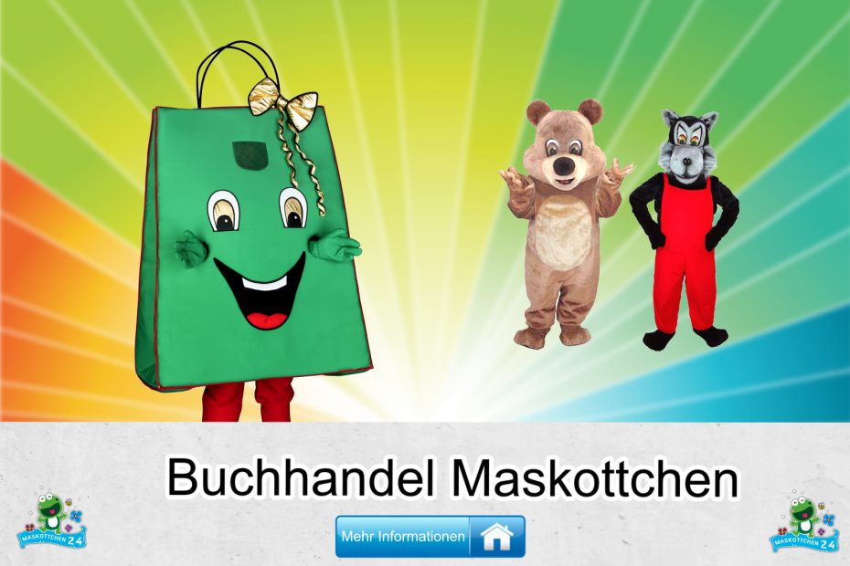 Buchhandel-Kostueme-Maskottchen-Karneval-Produktion-Firma-Bau